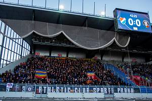 Utkání 15. kola první fotbalové ligy: Baník Ostrava - Sparta Praha, 12. listopadu 2023, Ostrava.