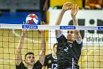 Utkání 7. kola extraligy volejbalu: VK Ostrava - Black Volley Beskydy, 16. listopadu 2019 v Ostravě.