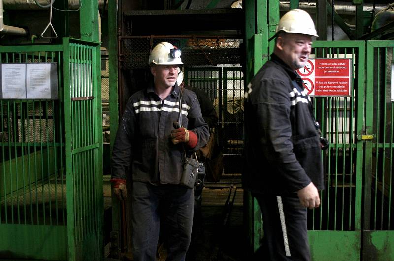 Poslední horníci fárající i po pětadvaceti letech od konce těžby uhlí v Ostravě jsou na Jeremenku.