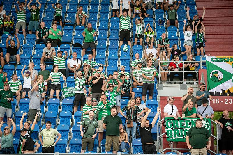 Přípravné fotbalové utkání FC Baník Ostrava - Celtic Glasgow, 13. července 2022, Ostrava.