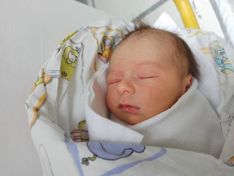 Timmy Marosz, Třinec, narozen 5. srpna 2021 v Třinci, míra 49 cm, váha 3200 g. Foto: Gabriela Hýblová