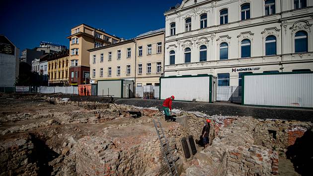 Archeologický výzkum Nové Lauby v centru Ostravy odhalil středověké nálezy. Ilustrační foto.