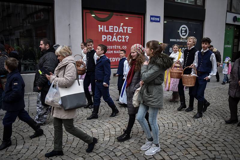 Masopustní průvod, 5. března 2019 v Ostravě.