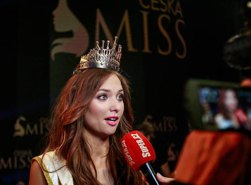 Vyhlášení české Miss 2018 v Gongu.Vítězka České Miss 2018 Lea Šteflíčková