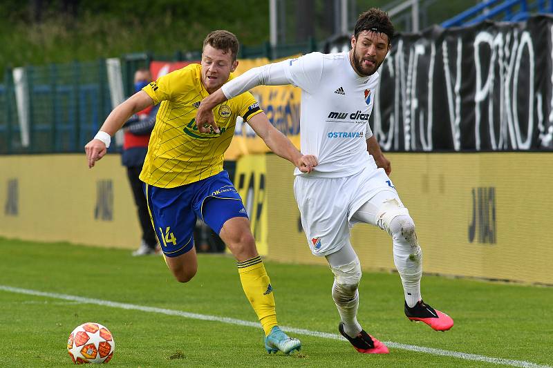 26. kolo FORTUNA:LIGA, FC FASTAV ZLÍN - FC Baník Ostrava, 30. května 2020 ve Zlíně.