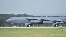 Dny NATO 2018. Americký bombardér B-52H Stratofortress.