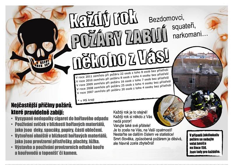 Bezdomovci způsobí každoročně velké škody.