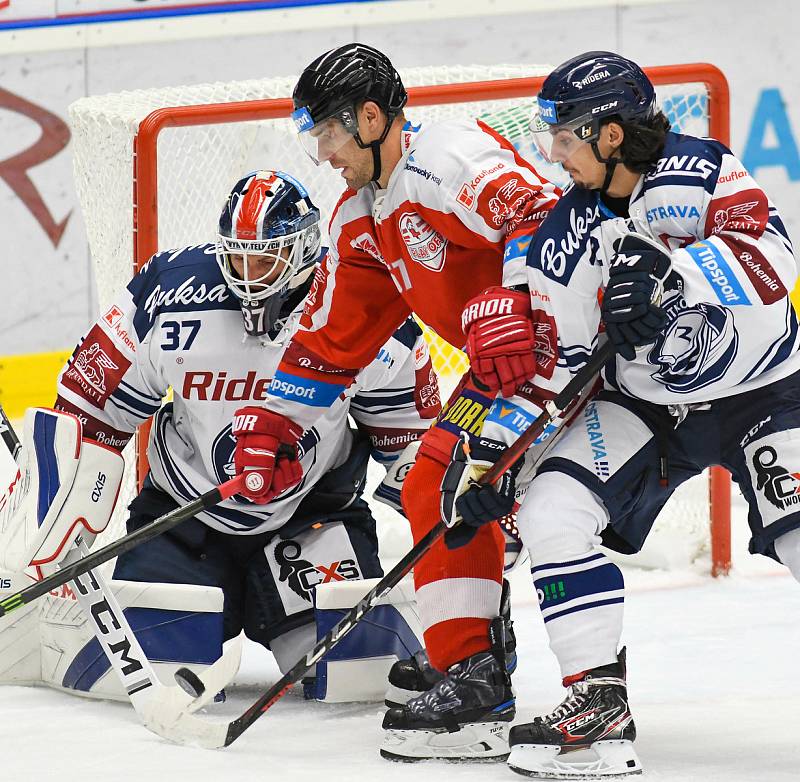 HC Vítkovice Ridera – HC Olomouc 1:2 v prodloužení, přípravný zápas v Ostravě, 10. září 2020.