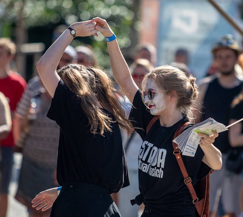 Festival v ulicích, 29. června 2019 v Ostravě.