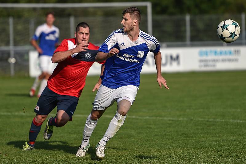 Fotbal, MOL CUP: Hlubina - Dolní Benešov, 14. sprna 2019 v Ostravě.