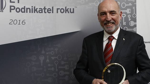 Jan Hasík, generální ředitel a majitel společnosti HSF System a EY Podnikatel roku 2016 Moravskoslezského kraje.