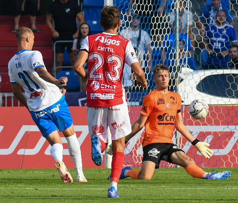 FC Baník Ostrava - Pardubice 3:1 (4. kolo FORTUNA:LIGY, 15. 8. 2021)