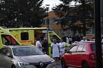 Situace po střelbě v ostravské fakultní nemocnici, úterý 10. prosince 2019.