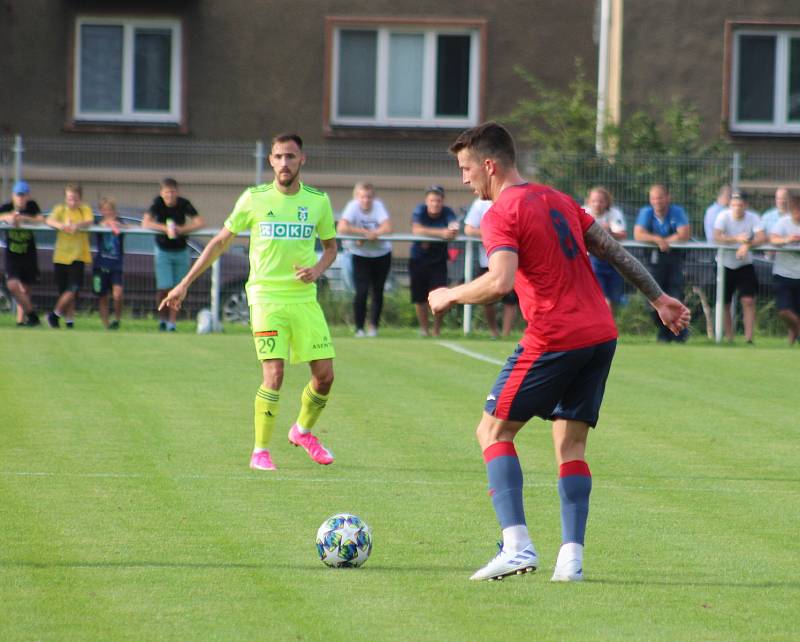 Unie Hlubina - MFK Karviná 0:6, utkání 2. kola MOL Cupu.