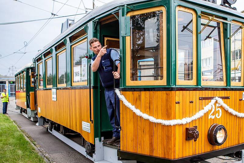 Den ostravských dopraváků, připomínka výročí 125 let MHD v Ostravě a 70 let od vzniku DPO, 7. září 2019 v Ostravě.