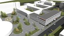 Nová budova Ekonomické fakulty VŠB-TUO by měla vzniknout jako přístavba současné budovy H a pomoci při vzniku univerzitního náměstí v samotném srdci kampusu.