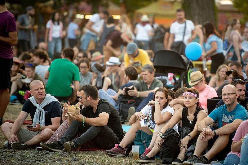 Hudební festival Colours of Ostrava 2019 v Dolní oblasti Vítkovice, 18. července 2019 v Ostravě.