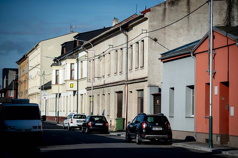 Ghetto ve Vítkovicích (ulice Erbenova), 10. zaří 2019 v Ostravě.