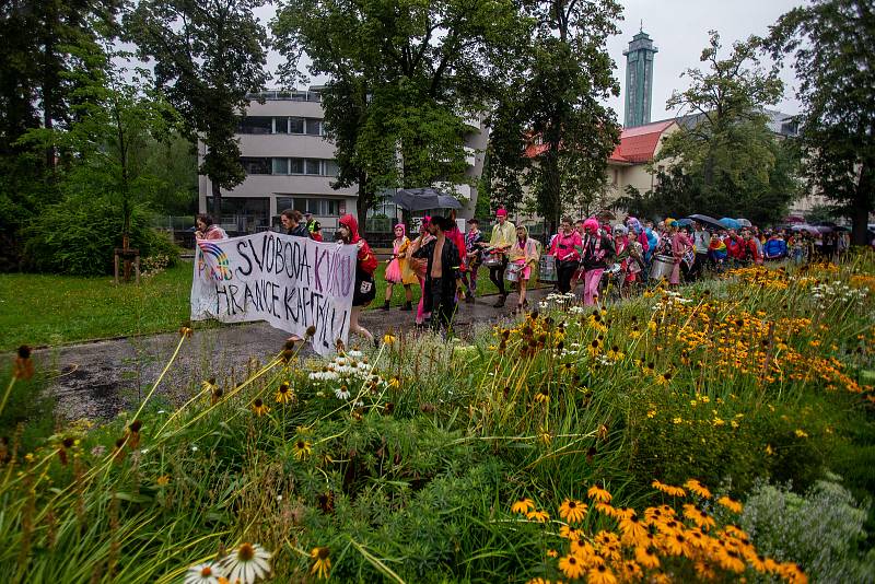 Ostravský PRAJD průvod 2022, 30. července 2022, Ostrava.