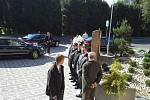 Prezident Miloš Zeman při své návštěvě Moravskoslezského kraje zavítal i do Stonavy