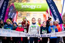 Běžecký závod Innogy Winter Run 2022. 5. února 2022 v Ostravě.