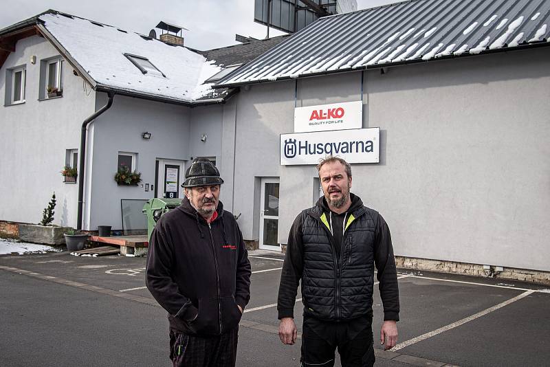 Majitele autodopravy Kokeš - Jaromír (vlevo) a Otmar Kokešovi.