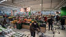 Otevření nově zrekonstruovaného obchodního domu Kaufland v Ostravě-Porubě, 8. prosince 2021.