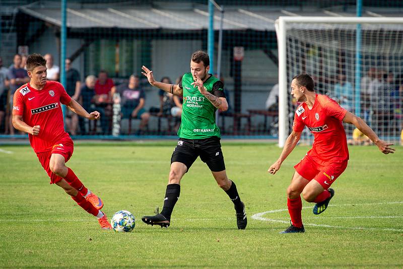 FOTBAL: MOL CUP: Petřkovice – Brno, 28. srpna 2019 v Ostravě.