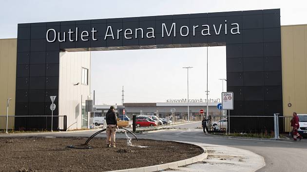 Outlet Aréna Moravia.