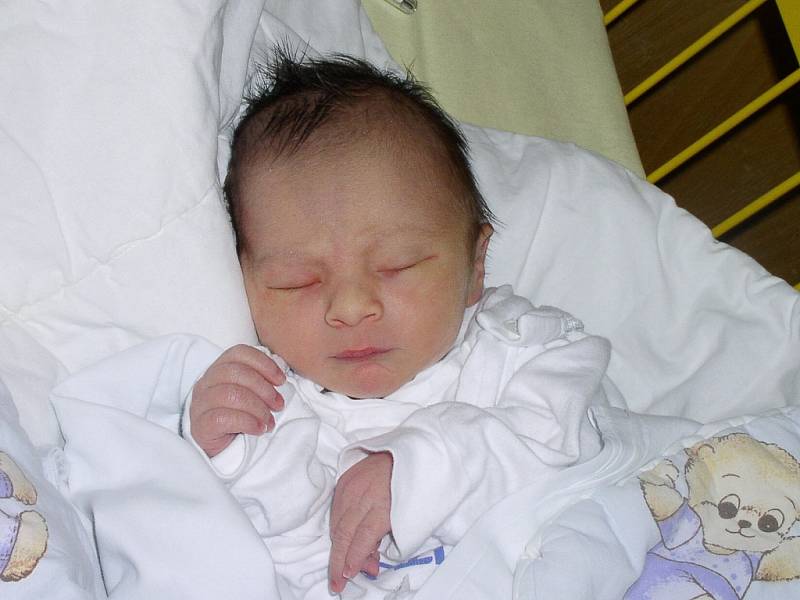 Sebastian David Vilkus, 10. 11. 2013, 3100 g, 49 cm, Ludgeřovice, Fakultní nemocnice Ostrava 