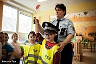 Ostravští strážníci zahájili preventivní přednášky pro předškoláky.
