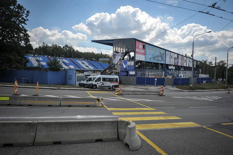 Stadion Bazaly v Ostravě. Ilustrační foto.