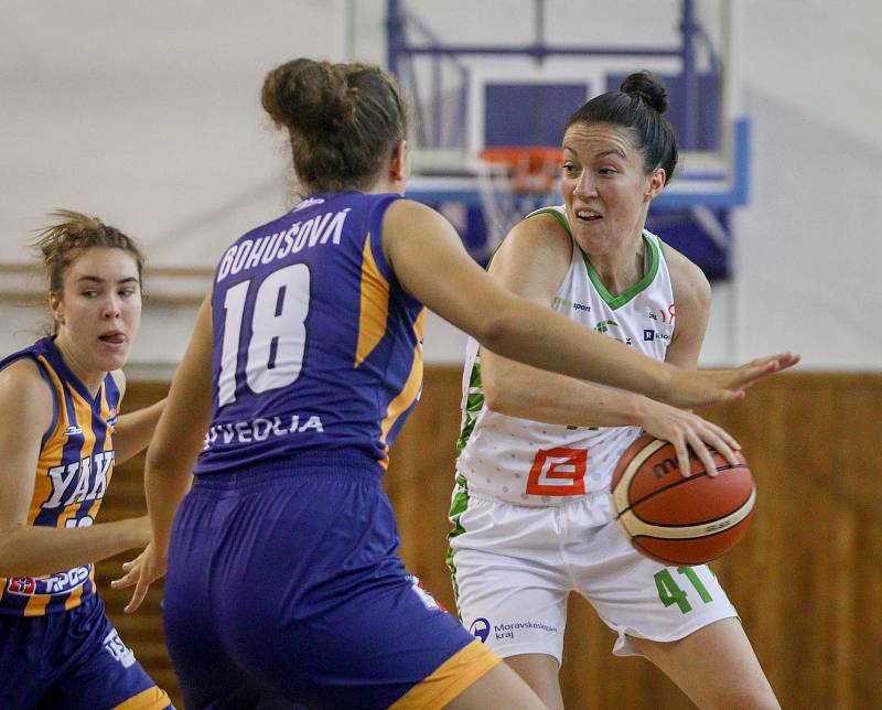 Basketbalový turnaj žen Memoriál Jiřího Jurdy: SBŠ Ostrava - Young Angels Košice, 8. září 2019 v Ostravě.