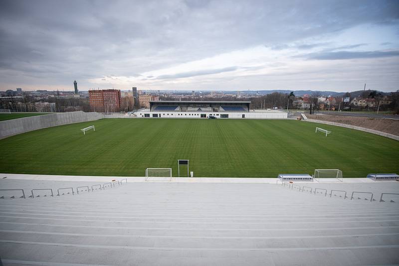 Slavnostní otevření stadionu Bazaly, 2. prosince 2019 v Ostravě.