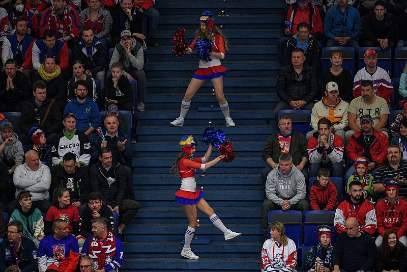 České hokejové hry, turnaj Euro Hockey Tour, ČR - Rakousko, Ostrava, 1. května 2022.