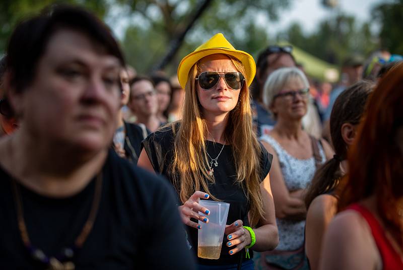 Hudební festival Colours of Ostrava 2019 v Dolní oblasti Vítkovice, 19. července 2019 v Ostravě.