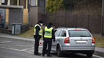 Jedno z policejních stanovišť se nacházelo v Ludgeřovicích na Opavsku na rozmezí Opavska a Ostravska. Hlídky kontrolovaly vozidla v obou směrech.