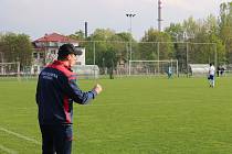 Trenér Hlubiny Zdeněk Skotnica svůj tým po jasné výhře ve Frenštátu chválil.