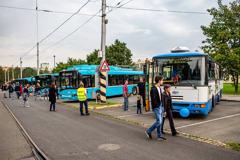 Den ostravských dopraváků, připomínka výročí 125 let MHD v Ostravě a 70 let od vzniku DPO, 7. září 2019 v Ostravě.