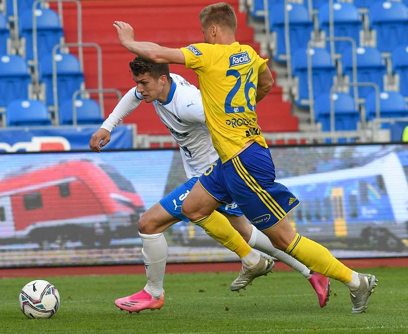 Fotbalisté Baníku Ostrava odehráli v sobotu 15. května 2021 utkání 32. ligového kola se Zlínem.