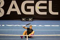Tenisový turnaj žen WTA Agel Open 2022, 4. října 2022, Ostrava. Karolína Muchová (ČR) (na snímku) - Beatriz Haddadová Maiaová (Braz.)