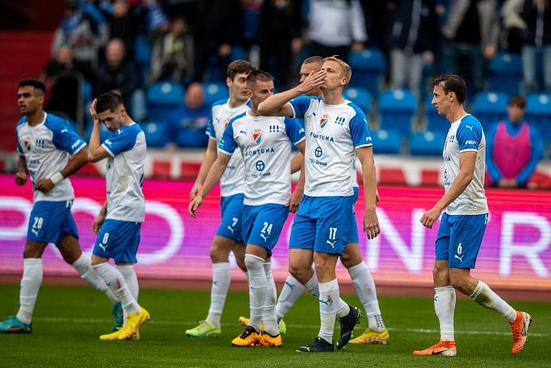 Utkání 14. kola první fotbalové ligy: Baník Ostrava - FK Mladá Boleslav, 29. října 2022, Ostrava. Michal Frydrych z Ostravy.