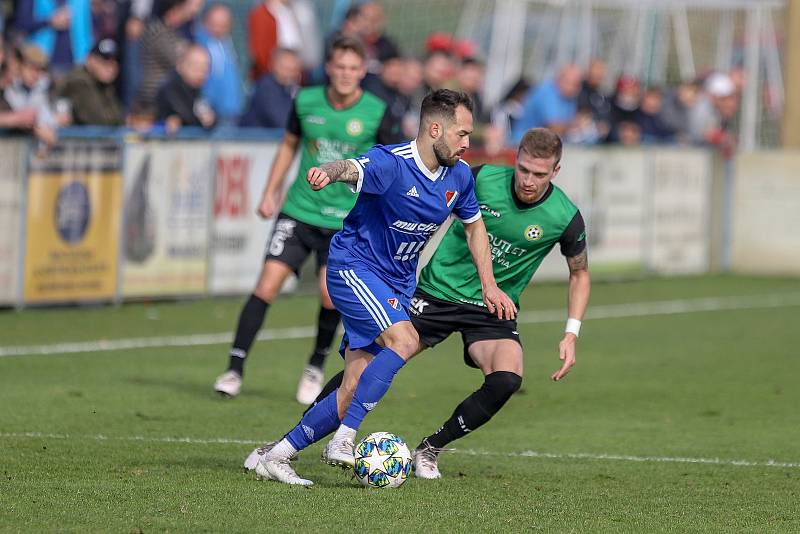 Fotbal, MSFL: Petřkovice - Baník B, 19. října 2019 v Petřkovicích.