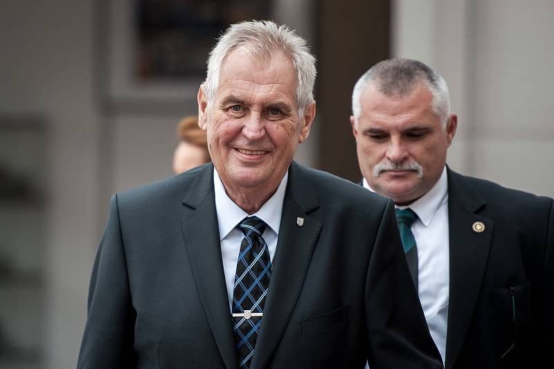 Miloš Zeman, 6. září 2017 společnost Temex Ostrava.