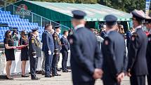 Jedním z bodů nedělního programu na Letišti Leoše Janáčka v rámci Dnů NATO bylo i slavnostní oficiální poděkování za nasazení bezpečnostních sborů a složek IZS proti šíření nového typu koronaviru SARS-CoV-2, který způsobuje onemocnění COVID-19.