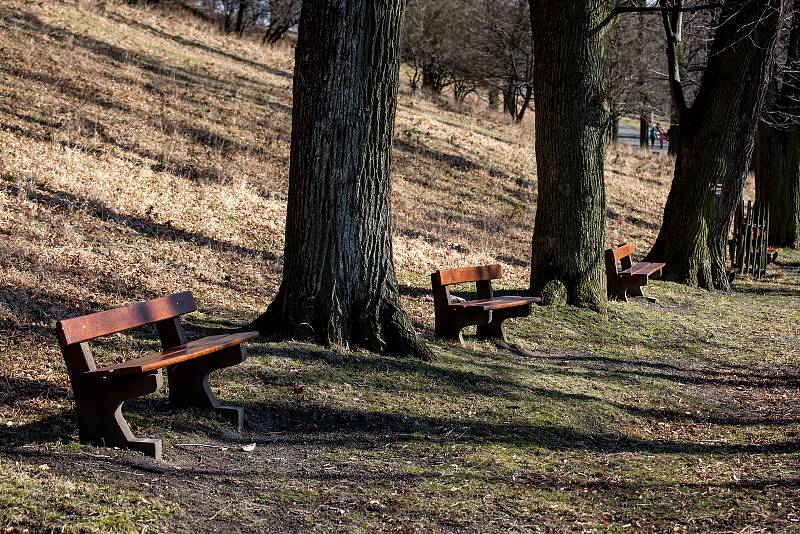 Obora Hukvaldy, 14. března 2020.