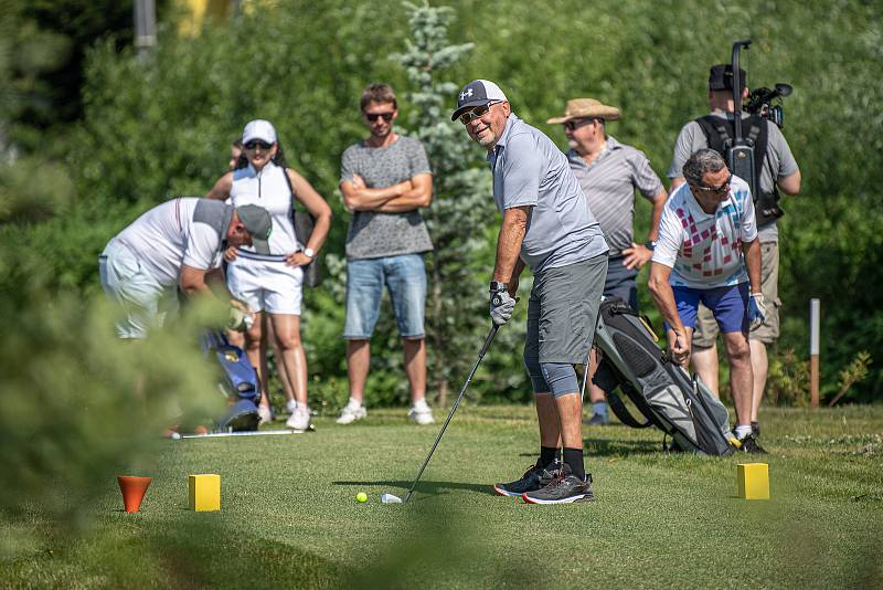 Otevření nové hřiště v areálu golf Park Lhotka, červen 2021.