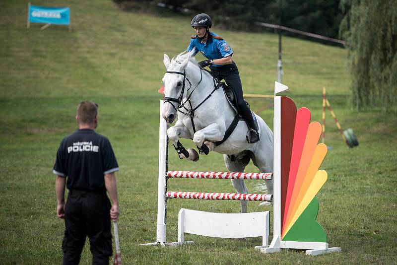 XX. ročník Mezinárodního setkání jízdních policií v Ostravě.