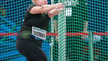 Zlatá tretra Ostrava 2018. Hammer throw, kladivo ženy, Alexandra Tavernier