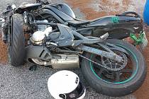 Záchranáři MS kraje zasahovali v sobotu 3. září u několika těžkých nehod motocyklistů. Ilustrační foto.